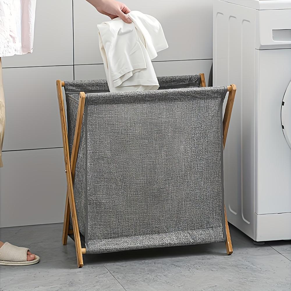 Foldable Laundry Basket - Large capacity laundry storage suitable for bathroom or bedroom，Multifunctional Fabric Basket