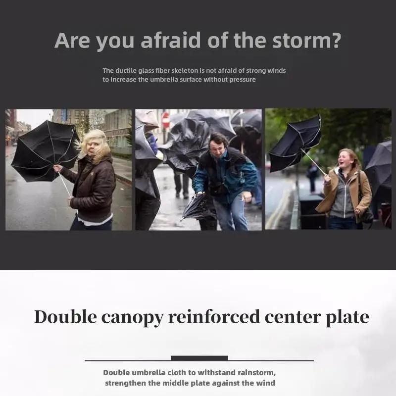 Fully Automatic Buckle Foldable Travel Umbrella for Sun and Rain 42Inch10Bone Lightweight Automatic Opening and Closing Windproof Black