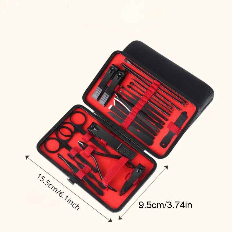 18Manicure, Pedicure, and Nail Care Set
