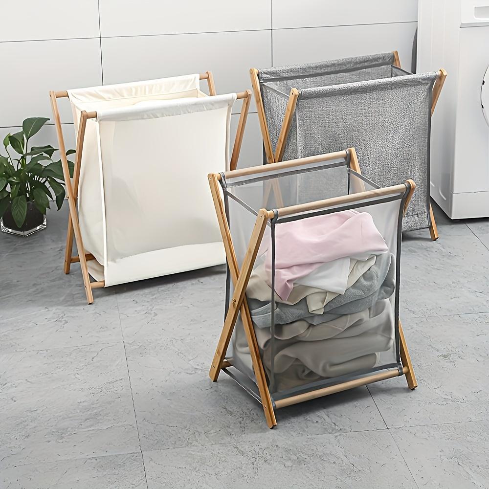 Foldable Laundry Basket - Large capacity laundry storage suitable for bathroom or bedroom，Multifunctional Fabric Basket