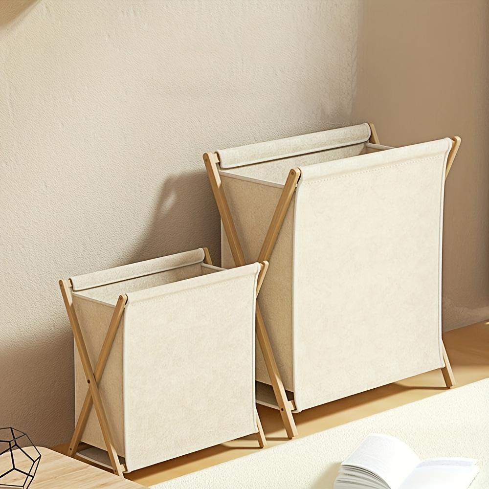 Foldable Laundry Basket - Large capacity laundry storage suitable for bathroom or bedroom，Multifunctional Fabric Basket