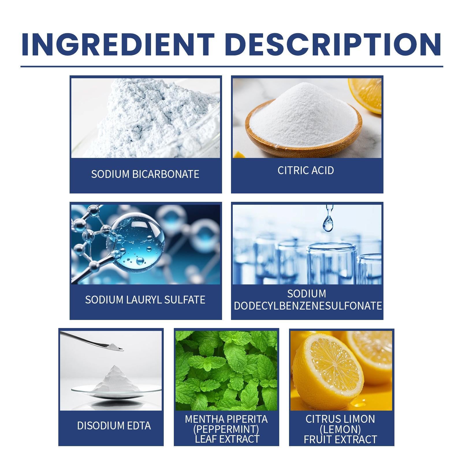 Jieke Multi-Purpose Biological Enzyme Cleaning Tablets Bathroom Kitchen Multi-Functional Stain Cleaning Stainless Steel Rust Remover