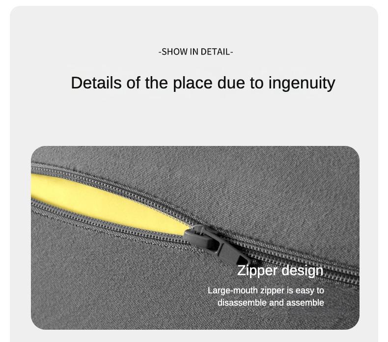Upgraded Modern Ergonomic Memory Foam Lumbar Cushion Back Pillow Relieve Waist Fatigue Multi-position Use Plank Comfort Cushion