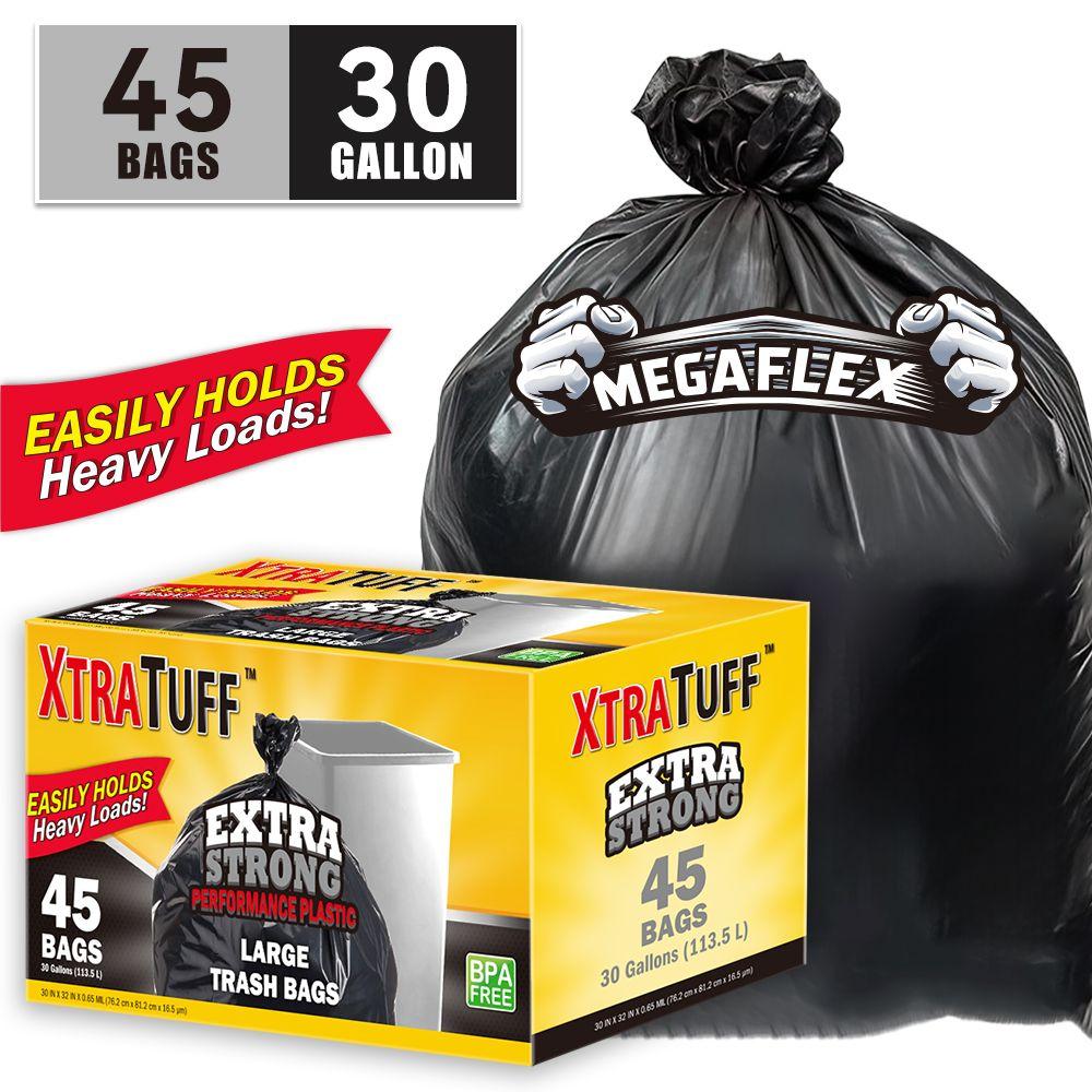 45Garbage Bag Thickened Leak-Proof Suitable for Families Commercial and Multi-Scenario Use Home Cleaning Good Helper