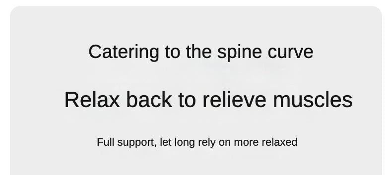 Upgraded Modern Ergonomic Memory Foam Lumbar Cushion Back Pillow Relieve Waist Fatigue Multi-position Use Plank Comfort Cushion