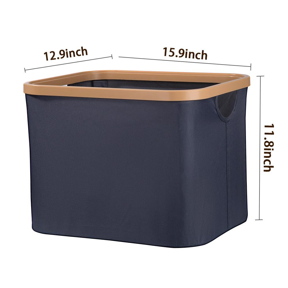 Three-color household storage box with lid and without lid options Perfect for home organization and keeping the house tidy