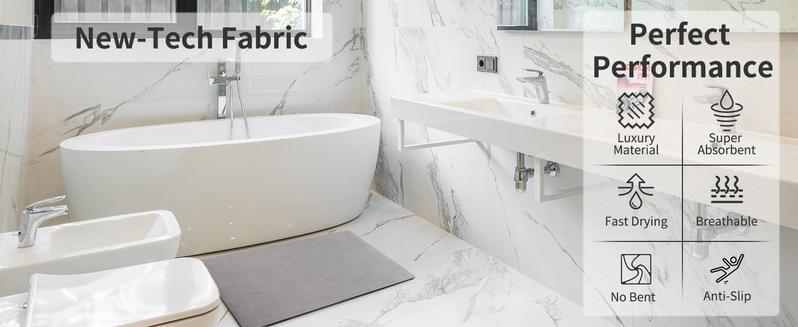 Summer Soft and Thick Bathroom Mat Suitable for bedroom, balcony, living room home decoration essentials