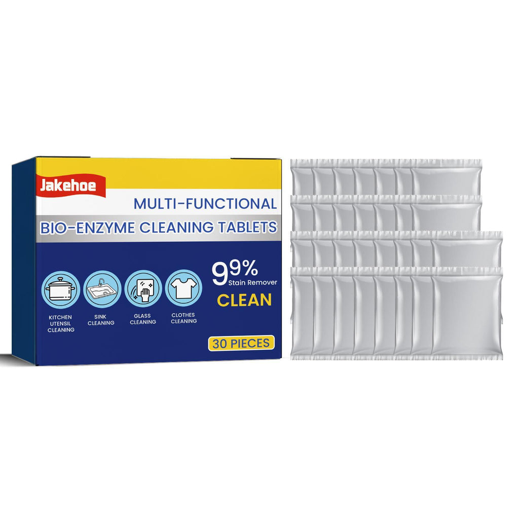 Jieke Multi-Purpose Biological Enzyme Cleaning Tablets Bathroom Kitchen Multi-Functional Stain Cleaning Stainless Steel Rust Remover