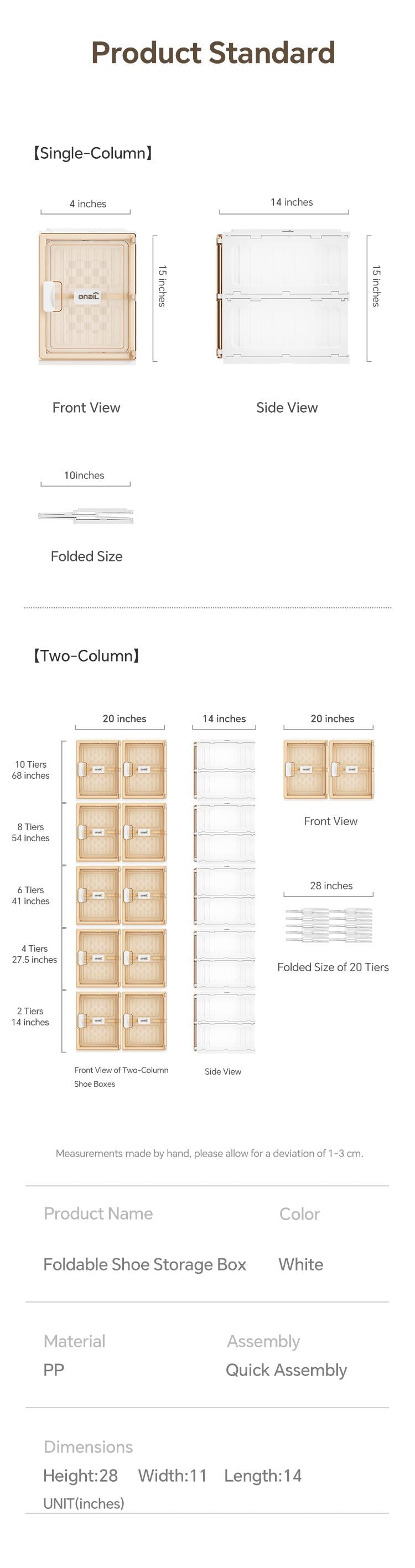 Household Dustproof Multi-Row Multi-Layer Optional Storage Box with Lid Home Storage and Organization Supplies