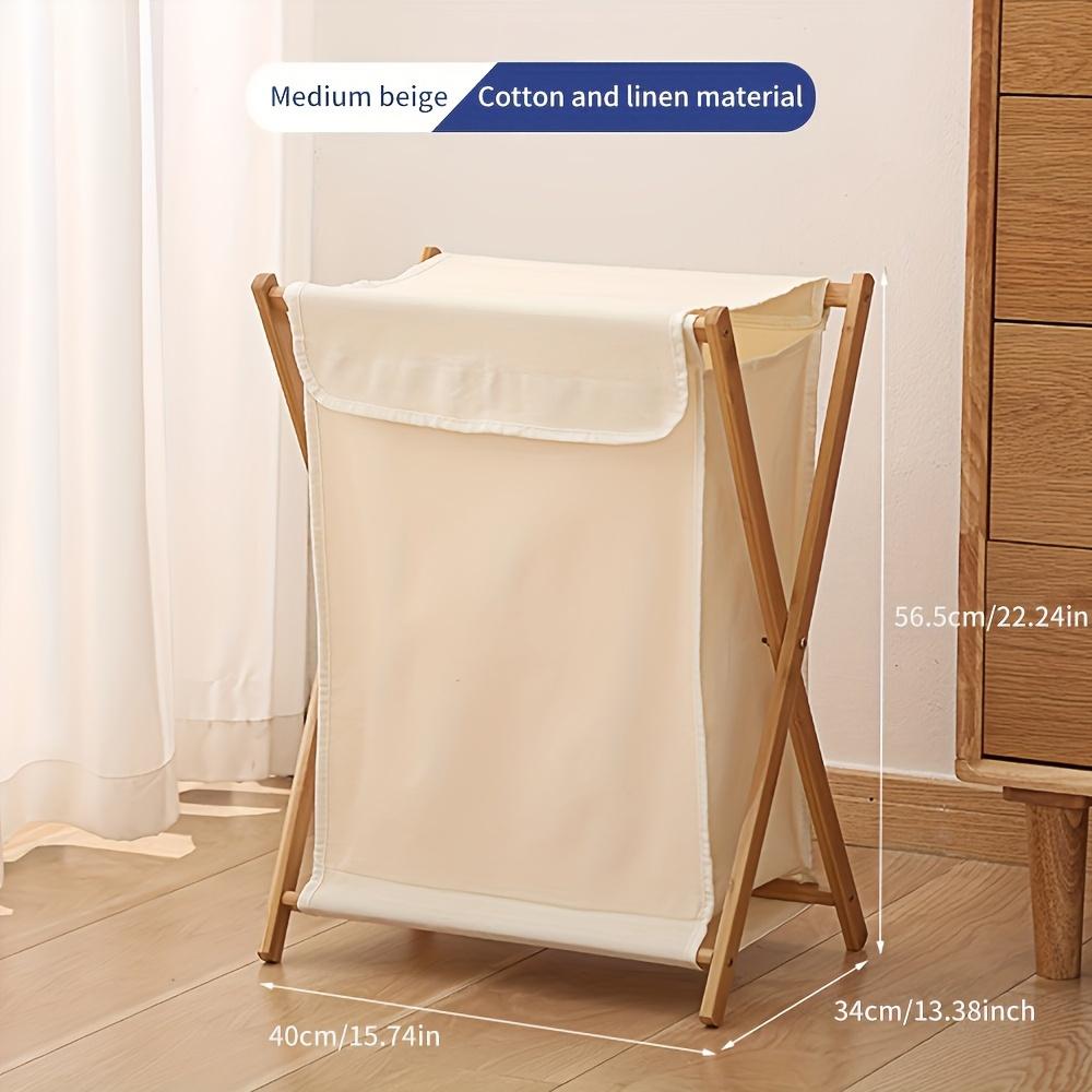 Foldable Laundry Basket - Large capacity laundry storage suitable for bathroom or bedroom，Multifunctional Fabric Basket
