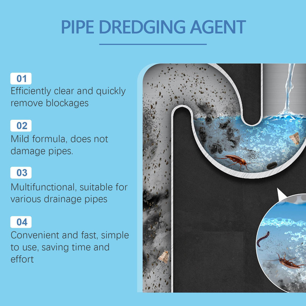 Pipe Cleaner for Fish Dredging Quickly unblock and clean kitchen and bathroom drains