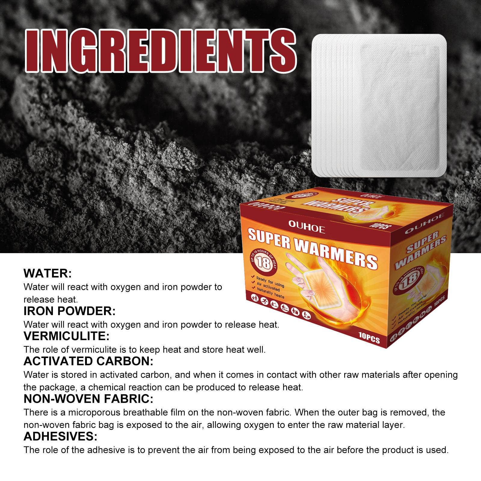 Winter Home Outdoor Disposable Body Warming Stickers Baby Cold Protection Thermal Patch Hand warmer