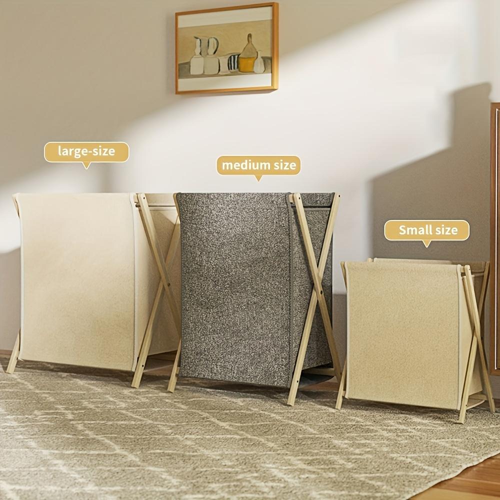 Foldable Laundry Basket - Large capacity laundry storage suitable for bathroom or bedroom，Multifunctional Fabric Basket