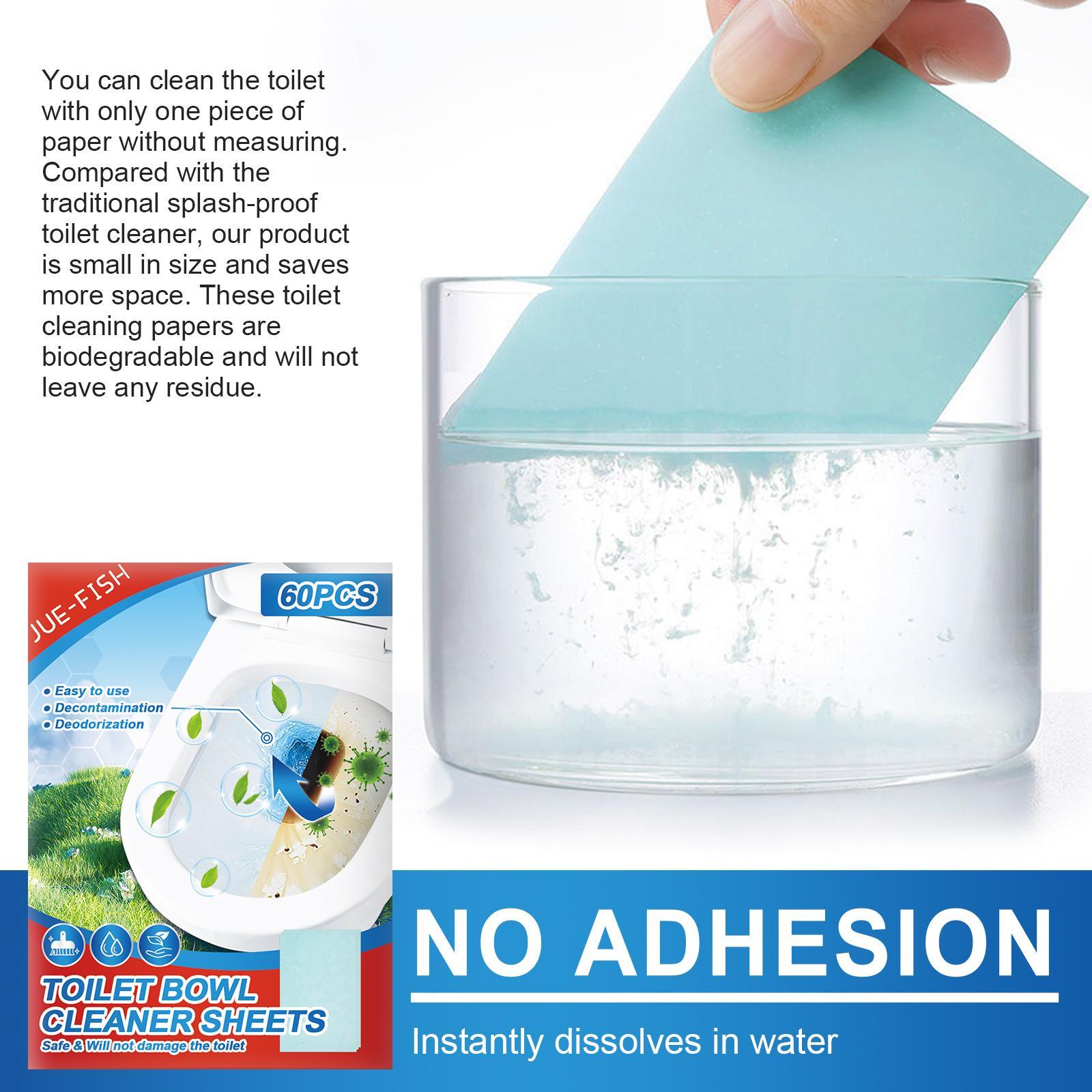 Jueyu Toilet Cleaning Tablets Toilet Deodorizing and Descaling Tablets for Removing Urine Stains and Cleaning Drains