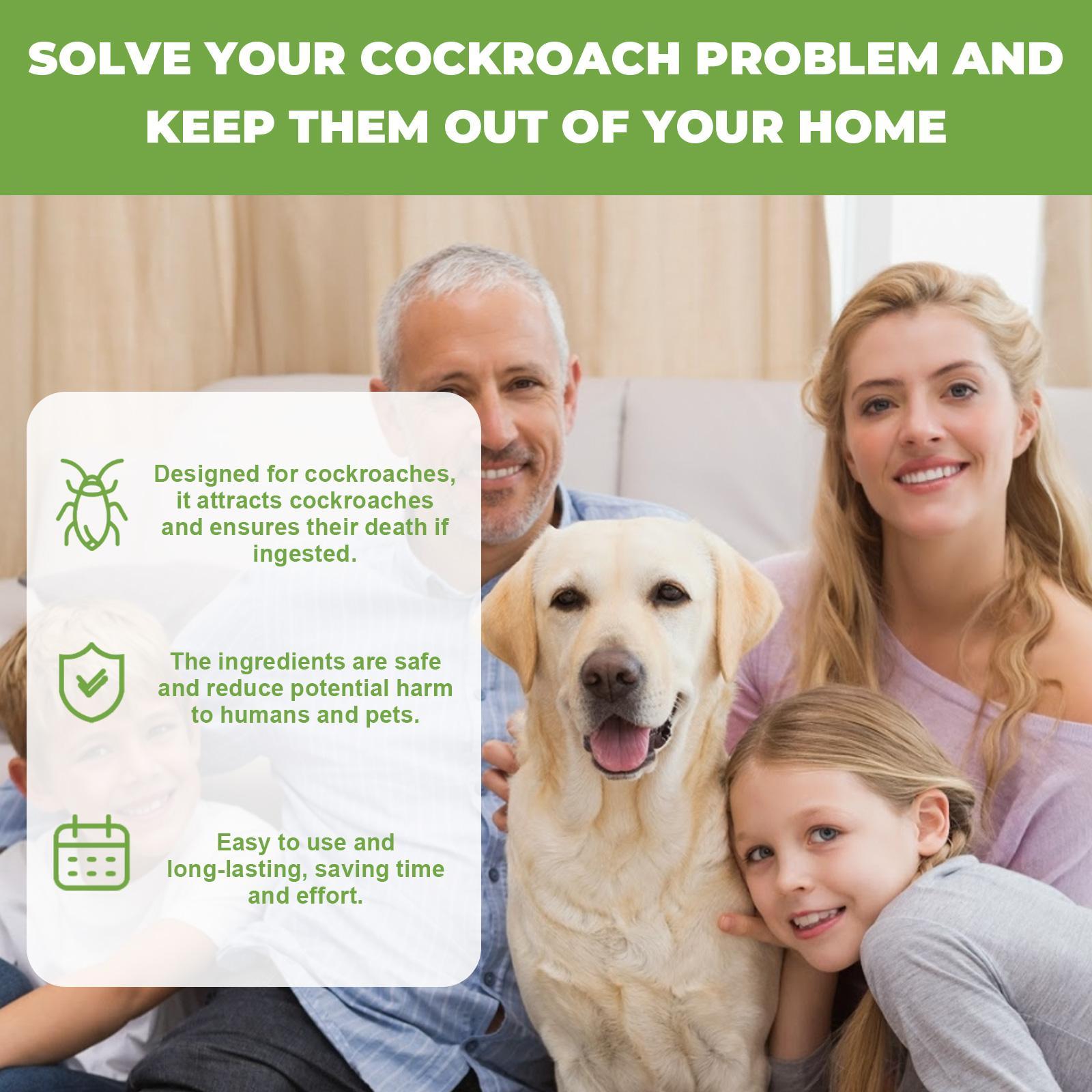 MoonSpry Powerful Cockroach Cleaning Solution Cockroach Repellent and Killer for Home Dormitory Kitchen