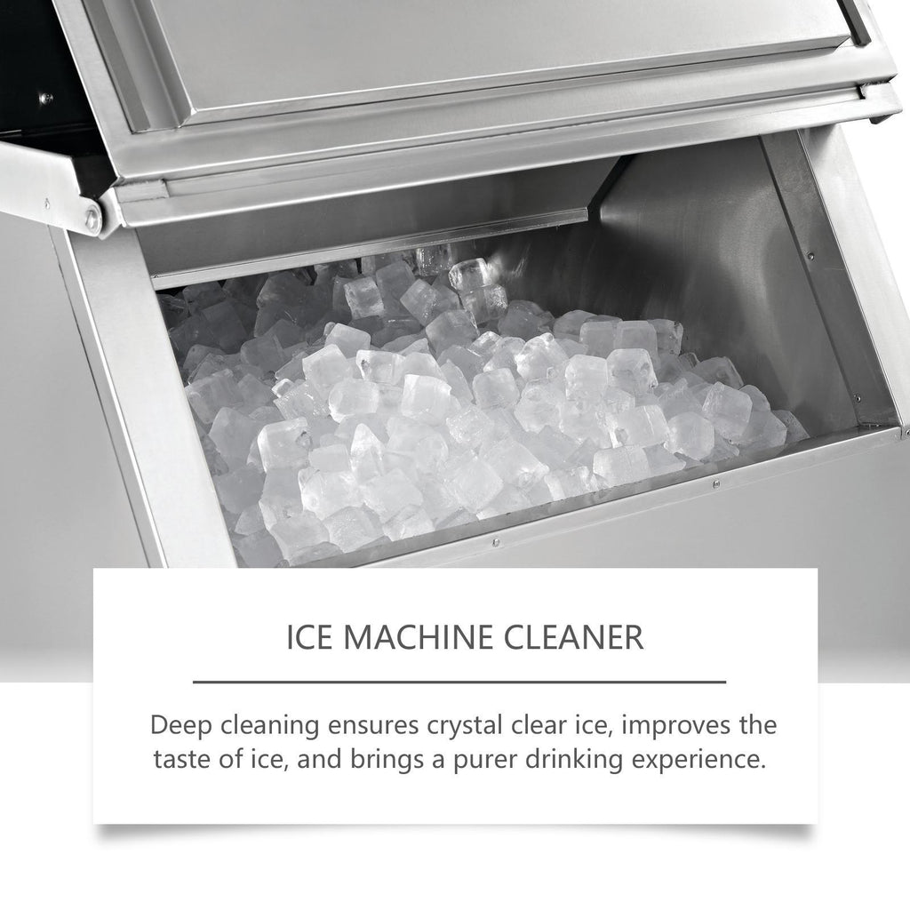 Jack Ho Ice Maker Cleaner，Daily Gentle Cleansing、Descaling, Deodorizing, Stain Removal，Care for Ice Maker